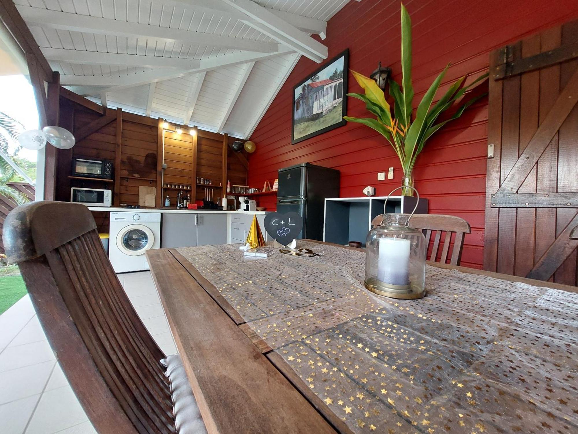 Lodge "Le Temps D'Un Reve" Saint-Francois  Esterno foto